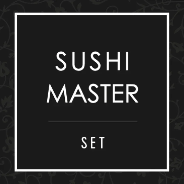 Sushi Master Set framed title mark
